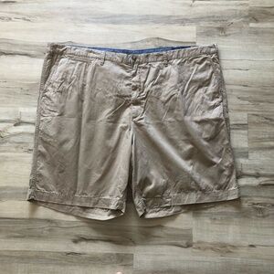 Polo by Ralph Lauren Men's Tan Flat Front Shorts